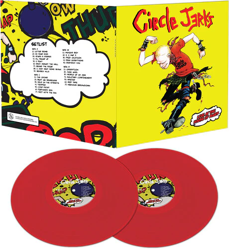 The Circle Jerks Live At The House Of Blues (Colored Vinyl, Red) (2 Lp's) - Image 3