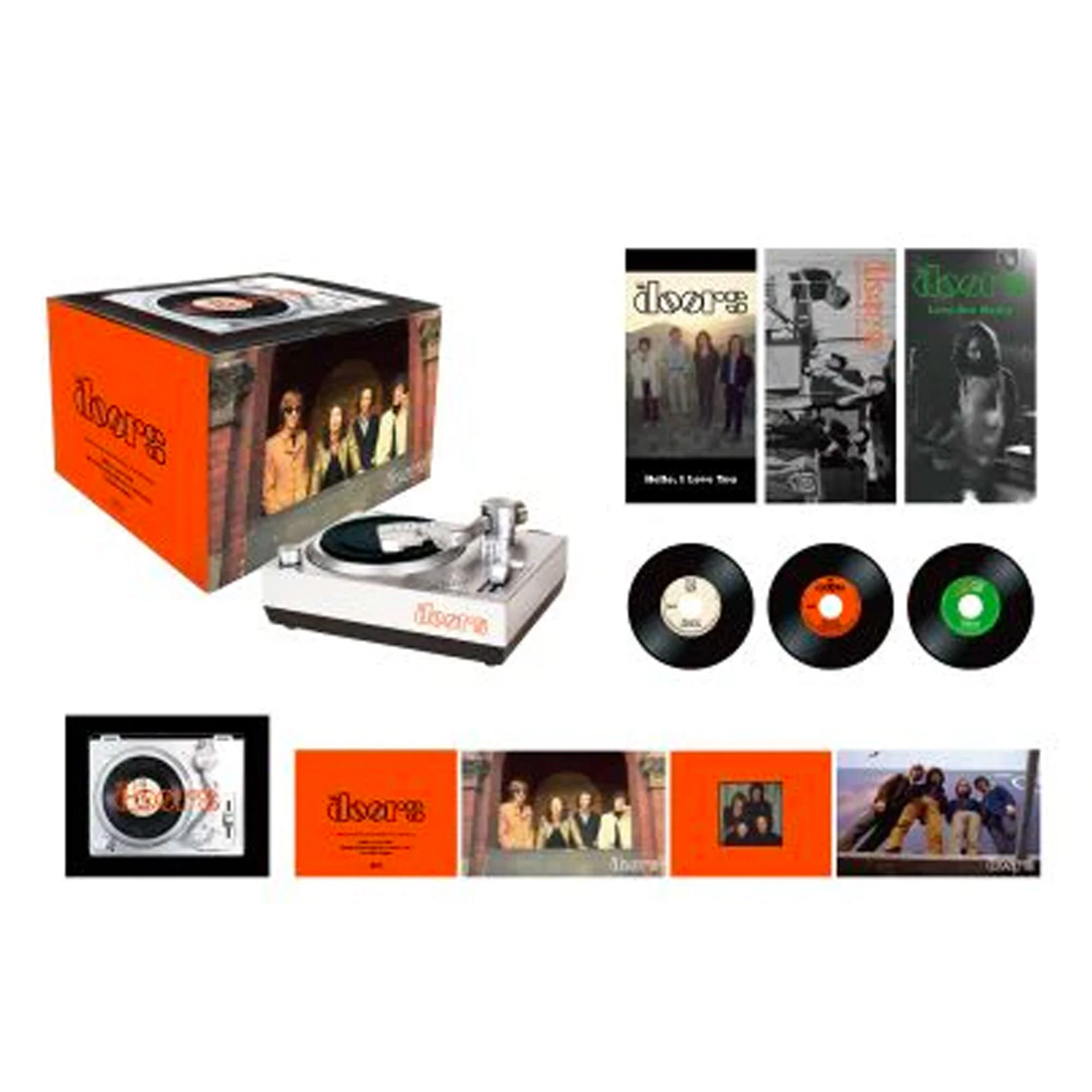 The Doors Custom Mini Turntable with Records RSD23