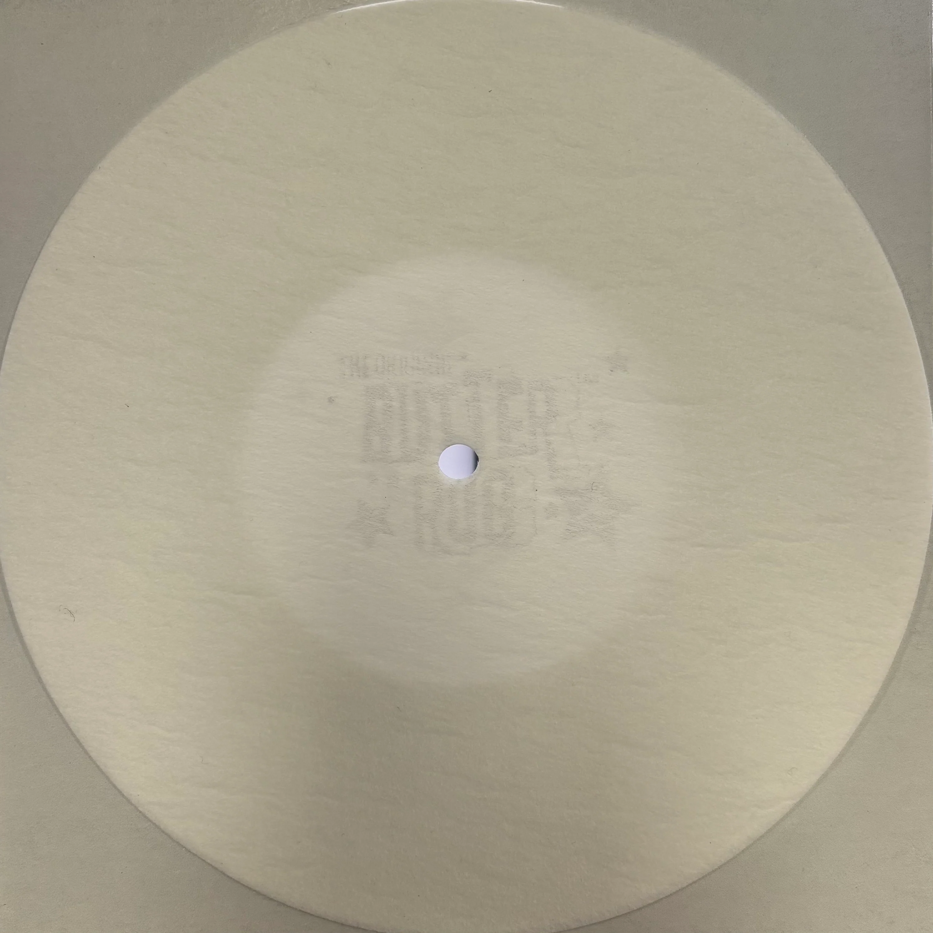 Thud Rumble: Butter Rugs 12 White Slipmats (Pair)