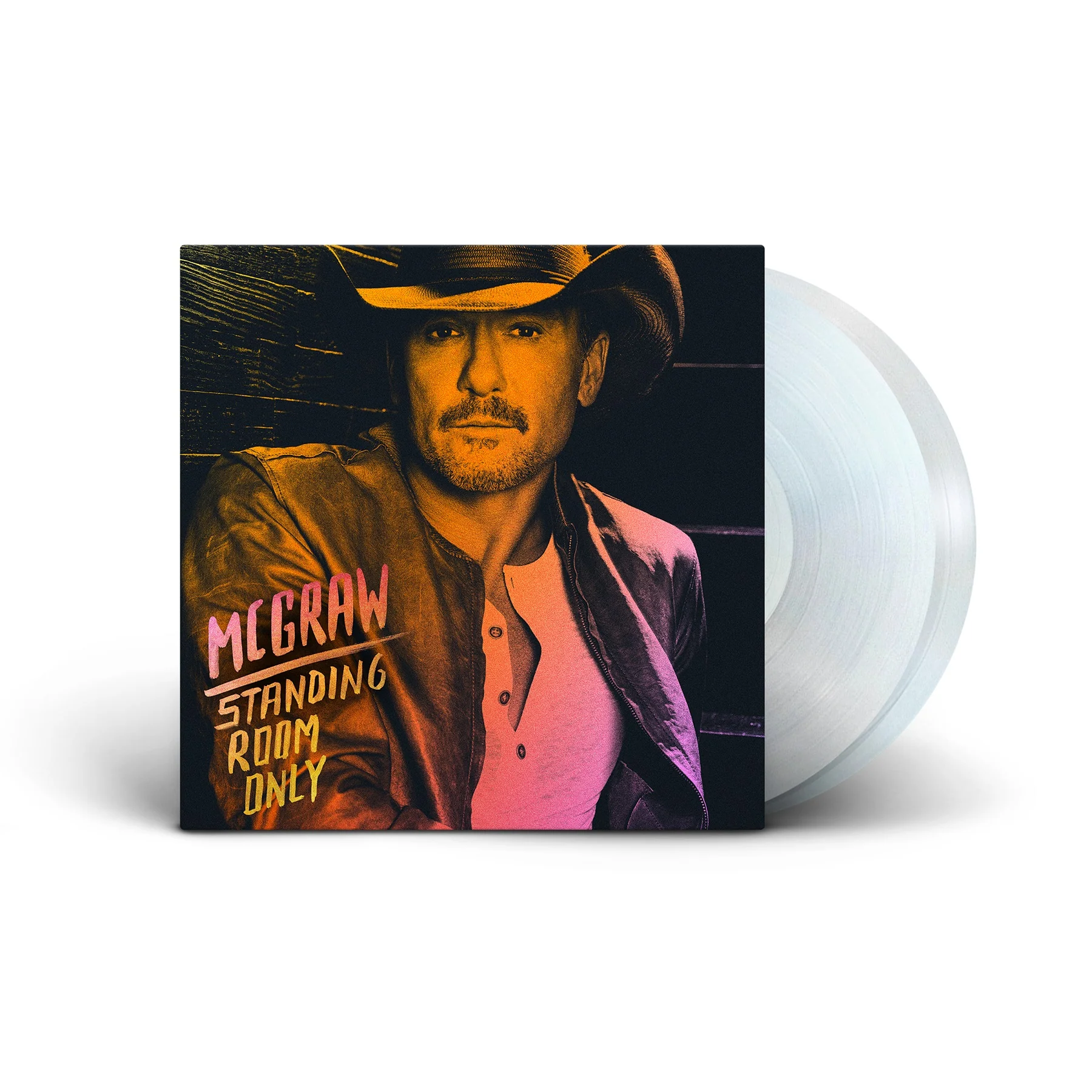 Tim McGraw Standing Room Only [Clear 2 LP] - Image 2