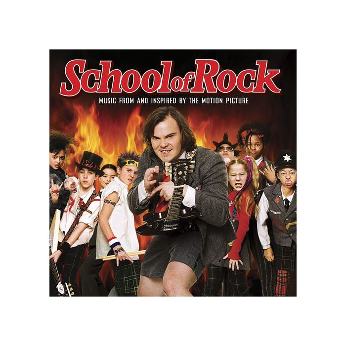 Various Artists - School of Rock (Orange Vinyl) [ROCKTOBER EXCLUSIVE] [2LP]