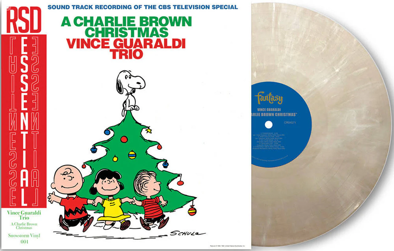 Vince Guaraldi Trio A Charlie Brown Christmas (Think Indie Exclusive, Snowstorm Colored Vinyl) - Image 2