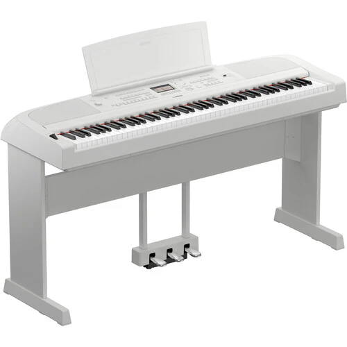 Yamaha DGX-670 88-Key Portable Digital Grand Piano with Speakers (White) - Image 3
