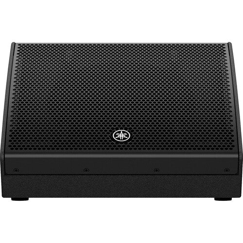 Yamaha DHR12M 2-Way Coaxial 12 Active Floor Monitor / Loudspeaker Bundle with Cables - Image 2