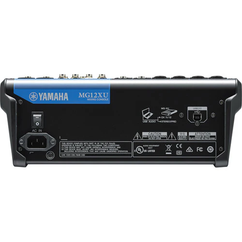 Yamaha MG12XU 12-Input Mixer with Built-In FX and 2-In/2-Out USB Interface - Image 4