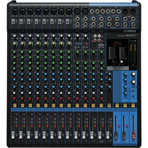 Yamaha MG16XU - 16-Input Mixer with Built-In FX and 2-In/2-Out USB Interface - Image 3
