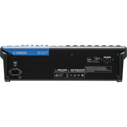 Yamaha MG16XU - 16-Input Mixer with Built-In FX and 2-In/2-Out USB Interface - Image 5