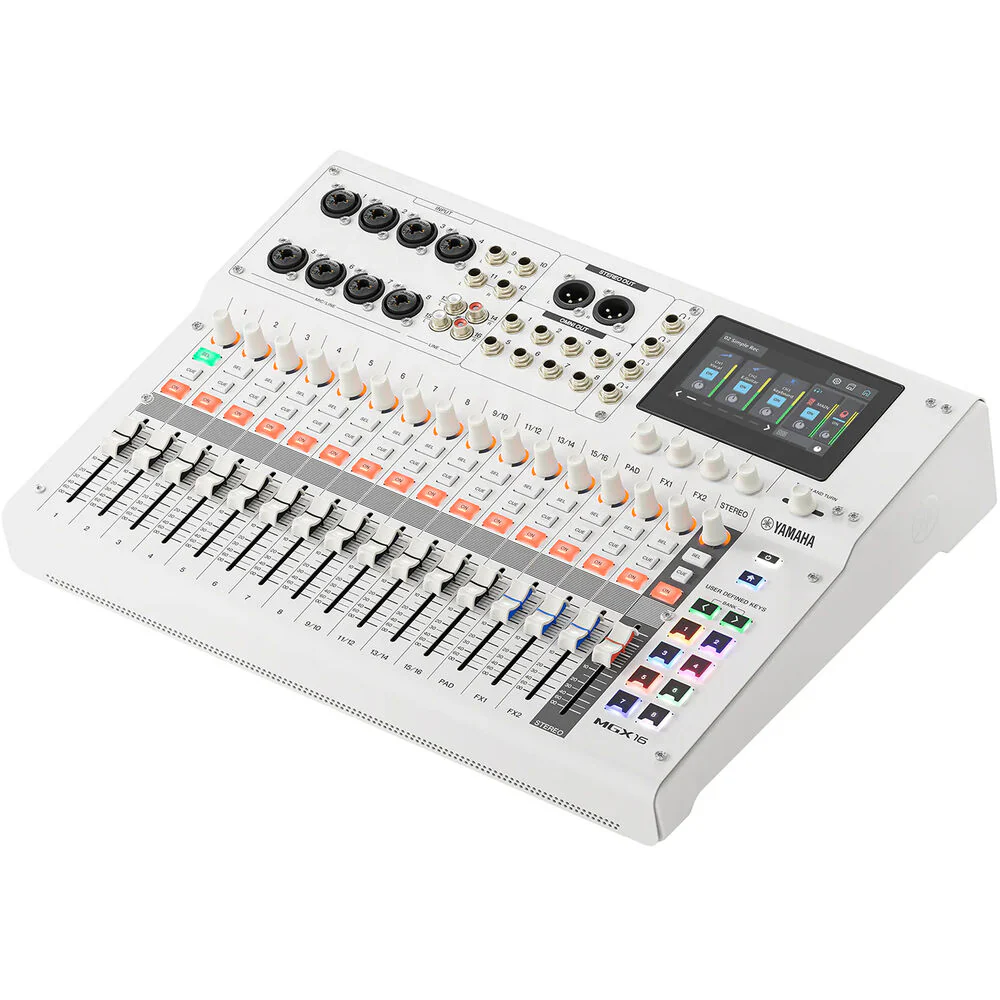 Yamaha MGX16 22-Channel Digital Mixing Console with Audio Interface (White) - Image 5