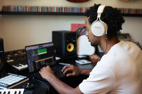 Zildjian ALCHEM-E Perfect Tune Wireless Over-Ear Closed-Back Headphones (Sandstorm) - Image 8